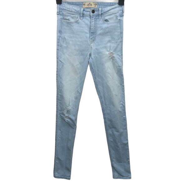 HOLLISTER super skinny high rise jeans size 26 - Picture 1 of 9